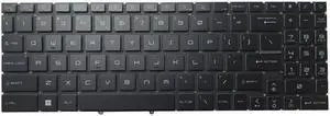 Backlit Keyboard For MSI Creator Z17-A12U A12UHT A12UGST A12UET MS-17N1 English
