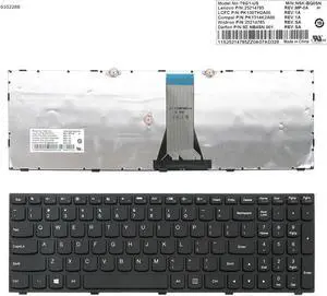 replacement keyboard for US  LENOVO G50-70 BLACK FRAME BLACK(for Win8)