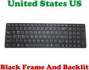 Backlit US Keyboard For Gigabyte P35 V142645FS1 UI 2Z703-UIX70-S10S V142645HS1