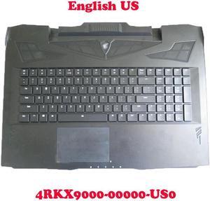 PalmRestincluding Keyboard For Gigabyte For AORUS X9 X9 DT 4RKX9000-00000-US0 English