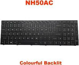 NH50AC Keyboard For CLEVO NH55ACQ NH57AC NH58AC NH50AF1 NH55AFW NH57AF1 NH58AF1