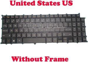 Backlit Keyboard For 15U70P 15U70P-P 15Z995 15Z995-U English US White color  No Fram