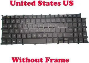 Laptop Keyboard For 15U70P 15U70P-P 15Z995 15Z995-U English US Black No Frame