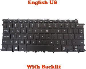 Backlit US Keyboard For 14T90P 14T90P-G 14T90P-K 14T90P 14T90P-G 14T90P-K