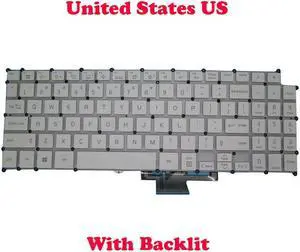 Backlit Keyboard For 15Z970 15Z970-A.AAS7U1 15Z970-G 15Z970-T English White color