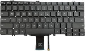 Replacement Keyboard With backlight for Dell LatituDE 7300 5300 5200 2 in 1