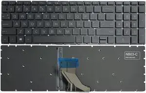 US Keyboard With Backlit for HP 15-DA 15-cx0020nr 15-cx0058wm 15-cx0056wm