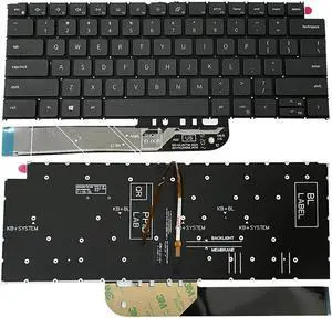 US black Backlit Keyboard for Dell Vostro 5310 5320 5410 5415 LatituDE 3320