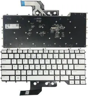 RGB UI Keyboard Backlight white for Dell Alienware M15 R2 R3 R4 0TJ1NP