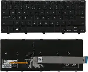 Replacment keyboard for  Dell Inspiron 3000 14 3441 5000 14 5442 7000 7447 /DE303-US