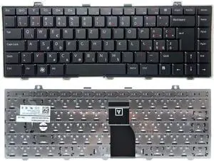 Eastern European US yout keyboard DELL 1450 1457 1458 L401 L40 L501 /DE172-EU