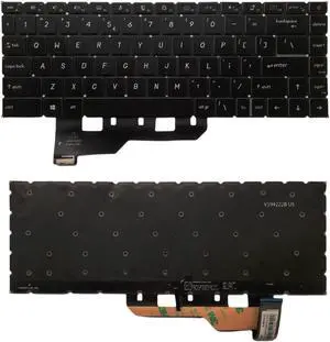 US keyboard for MSI WS66 CREATOR 15 10TK 10Tk-081 i9-10980HK