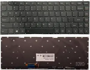 US BACKLIT KEYBOARD for LENOVO YOGA 700-14ISK 2 13 3 1470 QWERTY