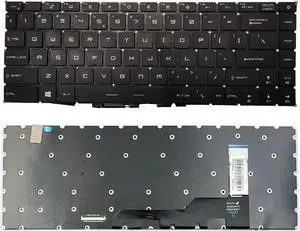 US QWERTY Keyboard MSI GE66 RaiDEr MS-1541 GS66 Stealth MS-16V1 RGB LED