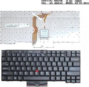 Keyboard for ThinkPad T400S T410 T410I T410S T420 BLACK Replacment keyboard US