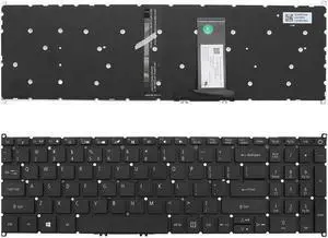 Keyboard for Acer Spin 5 SP515-51N GN Nitro NP515-51 N17W1 Black US Backlight