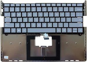 US Keyboard for Microsoft Surface 1769 1782 US Gray color Laptop