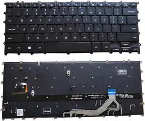 Keyboard for  NP930MBE NT930MBE Black US Backlit Laptop