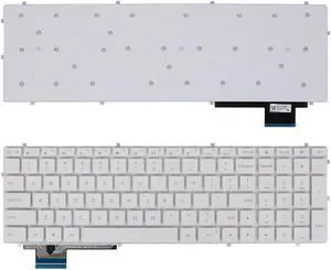 Replacement top keyboard for Xiaomi RU youtBY 15.6  White color  US