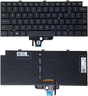 Laptop Keyboard for DELL LatituDE 13-7300 7320 E7320 5320 Black US Backlit