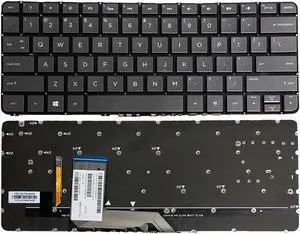 Keyboard for HP Spectre X360 13-4000 13-4001 13T-4000 TPN-Q157 Q213 US Backlit