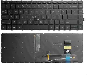 US Keyboard for HP Elitebook 840 845 745 G7 G8 Zbook14 G7 G8 Backlit Laptop
