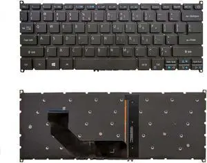 Laptop Keyboard for Acer SF314-52G N17P3 S5-371 VX15 SF514-51 N16C4 US Backlit