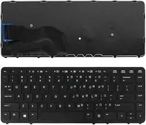 Keyboard for HP EliteBook 840 G1 850 G1 BLACK FRAME NO Point stick  US