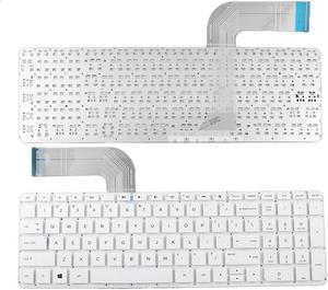 Keyboard for HP Pavilion 15P 17F WHITE US Without FRAME Without Foil Win8