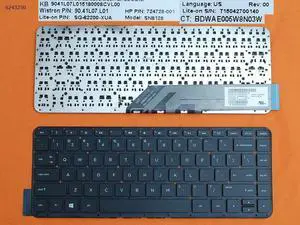 Keyboard for HP Pavilion  X2 13-M 13-m110dx 13-g110dx 13-m210dx 13-P US Win8