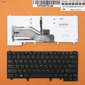 Keyboard For DELL LatituDE E6420 E5420 E6220 E6320 E6430 Black ( Backlit US