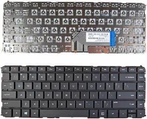 US  Keyboard for HP ENVY4-1000 BLACK PK130T51A00 MP-11M63USJ698W