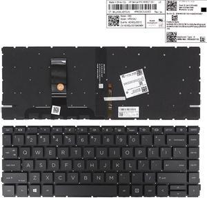 US Keyboard for HP ProBook 440 G8 445 G8 BLACK (Backlit) M23769-001