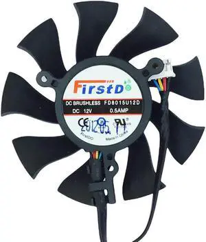 GPU cooling fan for Sapphire XFX HD4860 HD4890 HD6790