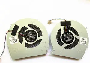 Gpu and Cpu cooling fan for  Dell 15R 7566 7567 7000 Repair Parts