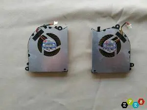 Gpu and Cpu cooling fan for MSI GS60 6QD 6QE 6QC 2QE 2PE 2PC 2QD 3-Pin