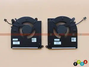Gpu and Cpu cooling fan for Alienware M15 R3 M15 R4 RTX 2070 3070 0TG9V0 0D1X38