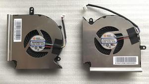 Gpu and Cpu cooling fan for MSI MS-16P1 MS-17C1 MS-16P7 PAAD06015SL-N417 N384