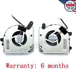 Gpu and Cpu cooling fan for MS-17F3 MSI GF75 Thin 8RC 8RD 9SC PAAD06015SL N416 N415