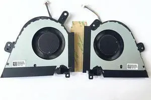 Gpu and Cpu cooling fan for ASUS TUF Dash F15 FX516 FX516P Air RTX3070 DC12V voltage