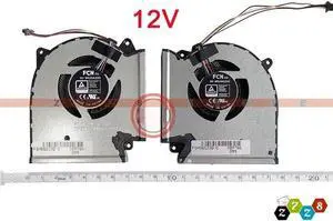 Gpu and Cpu cooling fan for Asus ROG Strix G533Q G513QR G713QR G733QS DC12V voltage