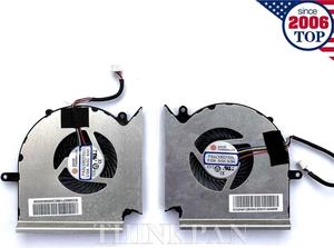 Gpu and Cpu cooling fan for MSI GL63 GE63 GP63 GV63 GL73 GP73 GE73VR MS-16P1