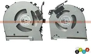 Gpu and Cpu cooling fan for HP OMEN 15-DH TPN-C143 15-DH0161TX 15-DH0015NR