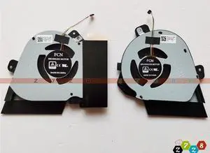 Gpu and Cpu cooling fan for Fo ASUS ROG Zephyrus GA502D GA502DU GA502IU GU505DU 5V