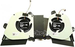 Gpu and Cpu cooling fan for VAG GX502G GX502GW GX502GV GU502LWS DC12V voltage