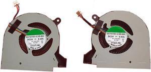Gpu and Cpu cooling fan for Radiator Acer Nitro V17 VN7-793G DC 5V