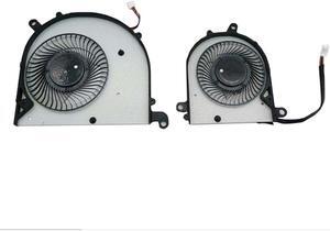 Gpu and Cpu cooling fan for MSI Prestige 15 A10SC A12UD MS-16S1 MS16S3 P15