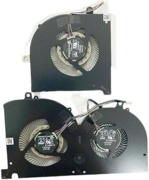 Gpu and Cpu cooling fan for MSI GS75 P75 WS75 Stealth 10SF MS-17G3 17G3-G-CW DC5V