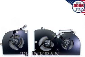Gpu and Cpu cooling fan for MSI GS75 Stealth P75 creator MS-17G1 MS-17G2