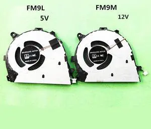 Cpu cooling fan for Lenovo IdeaPad 5-14IIL05 AIR-14ARE 12V MX350 FM9M FM9L